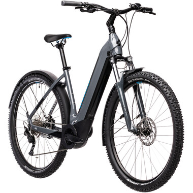 Bicicletta Ibrida Elettrica CUBE NURIDE HYBRID PRO 625 ALLROAD WAVE Grigio 2021 0